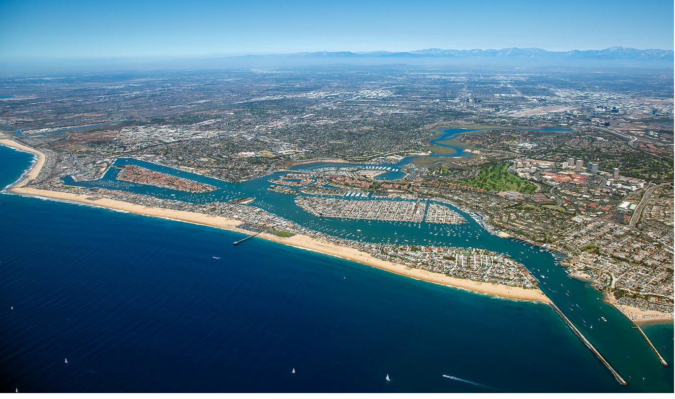 Newport Beach aerial